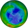 Antarctic Ozone 2001-08-21